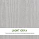 Lifetime 8x20 Plastic Shed Colour Swatch Light Gray