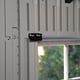 Lifetime 8x20 Plastic Shed Door Lock Detail