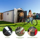 Lifetime 7x14 Plastic Shed Bicycle Storage