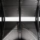 Lifetime 9.5x7 Plastic Shed Interior Doors View