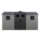 Lifetime 14x7 Side Entry Plastic Shed Side Profile View