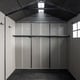 Lifetime 14x7 Side Entry Plastic Shed Interior Shelving
