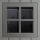 Lifetime 14x7 Side Entry Plastic Shed Window Detail
