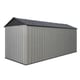 Lifetime 16.5x7 Side Entry Plastic Shed Side Profile View