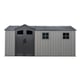 Lifetime 16.5x7 Side Entry Plastic Shed Front Doors Render