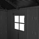 Lifetime 7x7 Plastic Shed with Windows Interior Window