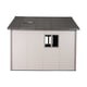 Lifetime 11x11 Plastic Shed Front Doors Closed