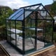 6x6 Vitavia Apollo Greenhouse in Green Powder Coating