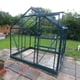 6x6 Vitavia Venus Greenhouse with Horticultural Glass in Green