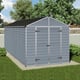 Palram 8x16 Plastic Skylight Grey Storage Shed
