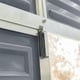 Palram 8x8 Plastic Skylight Grey Shed Lock