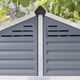 Palram 8x8 Plastic Skylight Grey Shed Ventilation