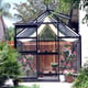 8x10 Janssens Eos Junior Greenhouse in Black
