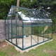 8x10 Vitavia Saturn Green Greenhouse Toughened Glazing