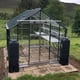 8x12 Elite Belmont with Double Doors and Capping