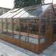 8x12 Swallow Raven Thermowood Greenhouse