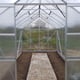 8x12 Vitavia Jupiter Silver Greenhouse Polycarbonate Glazing Interior