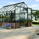 8x14 Vitavia Cassandra Black Dwarf Wall Greenhouse