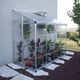 8x4 Palram Lean to Greenhouse