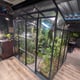 8x6 Grey Vitavia Freya 5900 Greenhouse
