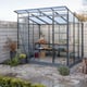 8x6 Grey Vitavia Freya Freestanding Lean To Greenhouse