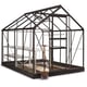 8x6 Halls Popular Greenhouse Black