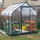 8x6 Halls Supreme Green Horti Glass
