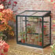 2x3 Access-Harlow Aluminium Mini Lean to Greenhouse in Anthracite