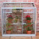 2x3 Access-Harlow Aluminium Mini Lean to Growhouse