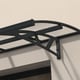 Palram Canopia Amsterdam 2230 Door Canopy Dark Grey with Gutter