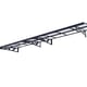 Palram Canopia Amsterdam 4460 Door Canopy Dark Grey Clear