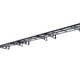 Palram Canopia Amsterdam 6690 Door Canopy Dark Grey Clear