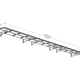 Palram Canopia Amsterdam 6690Door Canopy Dark Grey Dimensions