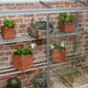1x3 Access Half Westminster Mini Lean To Greenhouse Aluminium Roof Vents