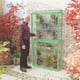 1x3 Access Westminster LeanTo Greenhouse Cotswold Green