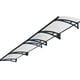 Palram - Canopia Aquila 4100 Door Canopy Dark Grey Colour