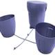 AutoPot Khloris Watering System - Blackberry - X-configuration layout