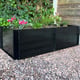 Elite 2x4 Raised Bed in Black