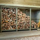 Garden Village Large Timber Log Store