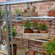 2x5 Access Harlow Aluminium Mini Lean to Greenhouse Sliding Door