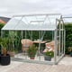 8x6 Halls Popular Greenhouse with Toughened Glazing