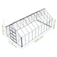 Eden Bourton Silver 10x20 Dimensions