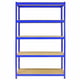 Bulldog 5 Tier Shelving Unit Blue