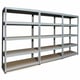 Bulldog 5 Tier 120cm x 50cm Racking in Grey