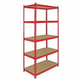 Bulldog 5 Tier 90cm Racking Red