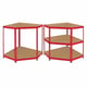 Bulldog 5 Tier Corner Racking Red Split