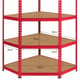 Bulldog 5 Tier Corner Racking Shelf Dimensions