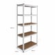 Bulldog 90cm Racking in White Dimensions
