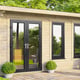 Power 16x10ft Pent Log Cabin