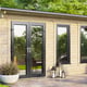 Power 16x12ft Apex Log Cabin